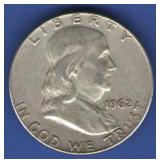 1962-D Franklin Half 1962-D Franklin Half