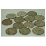 (13) Roll of Walking Liberty Halves (13) Roll of Walking Liberty Halves