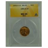 1951-S Lincoln Cent 1951-S Lincoln Cent
