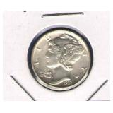 1937 Mercury Dime