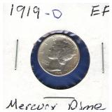 1919-D Mercury Dime