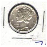 1938-S Mercury Dime