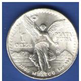 1985 Mexico Libertad 1 oz. Silver