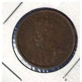 1916 Canadian One Cent