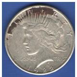 1922-S Peace Dollar