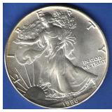 1986 BU Silver Eagle 1986 BU Silver Eagle