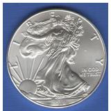 2018 BU Silver Eagle 2018 BU Silver Eagle