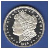 1 oz. Silver Round - Morgan Dollar Style