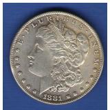 1881 Morgan Dollar