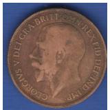 1913 Great Britain One Penny 1913 Great Britain One Penny