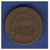 1864 2 Cent Piece