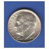 1946-S BU Roosevelt Dime