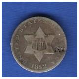 1852 Silver 3 Cent Piece 1852 Silver 3 Cent Piece
