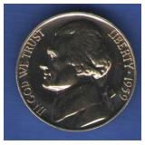 1959 Proof Jefferson Nickel 1959 Proof Jefferson Nickel