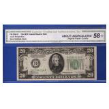 1934 $20 Fed. Res. Note 1934 $20 Fed. Res. Note
