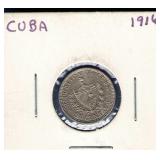 1916 Cuba One Centavo