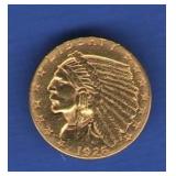 1926 BU $2 1/2 Gold Quarter Eagle