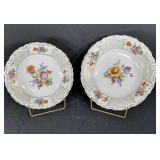 Pair Of Bavarian (us Zone Germany) Bowls