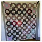 Vintage Hand Stitched Quilt