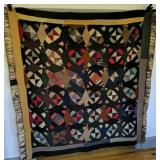 Vintage Hand Stitched Quilt
