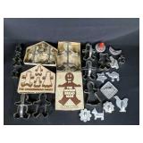Large Grouping Of Vintage Cookie Cutters