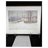 Christmas  Eve On Front Street By Dan Hanley