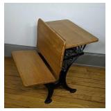 Antique Geo. Barcus Wabash School Desk