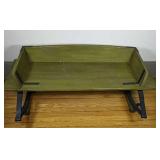 Painted Antique Buggy Seat