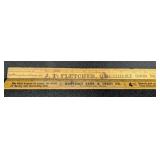 Pair Of Vintage Tennessee Advertising Rulers