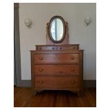 Beautiful Antique Ladies Dresser