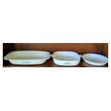Three Piece Corningware Set