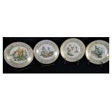 Four Collectible Lenox Bird Plates