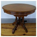 Antique Mahogany Lamp Table