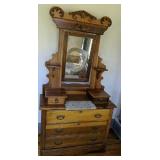 Antique Three Drawer Dresser