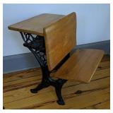 Antique Geo Barcus School Desk