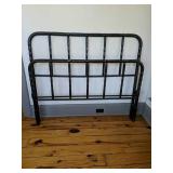 Full Size Black Iron Bed