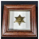 Sheriff Paul Neblet Junior Deputy Badge