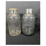 Pair of Horlicks Malted Milk Jugs