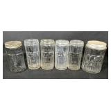 Vintage Hoosier Cabinet Spice Jars