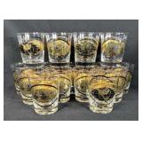 15 North American Van Lines Low-ball Glasses