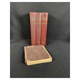 1889 Tennessee History Book & 3 Volume Tn Lives