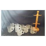 Batman & Flinstone Glasses