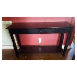 Wooden Sofa Table W/ Drawer