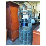 Metal & Glass Liquor Rack