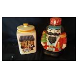 2 Ceramic Jars