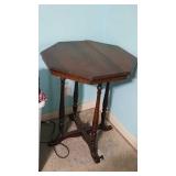 Wooden Octagon Table