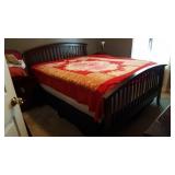 Wooden Queen Bed