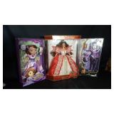 3 New Collectible Dolls