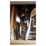 3 Drawers of Kitchen Utensils