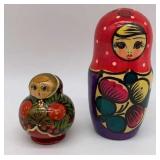 Matrioshka Wood Nesting Dolls